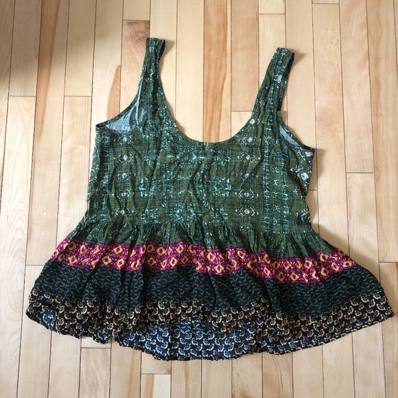 Jackson Rowe Peplum Tank - Picture 1 of 4